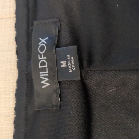 Wildfox Cairo Ribbed Velour Black Long Bell Sleeve Top - Picture 2 of 7